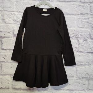 Cute Long Sleeve Cotton Ruffle Dress size 6